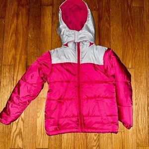 Kids Pink and White Jacket